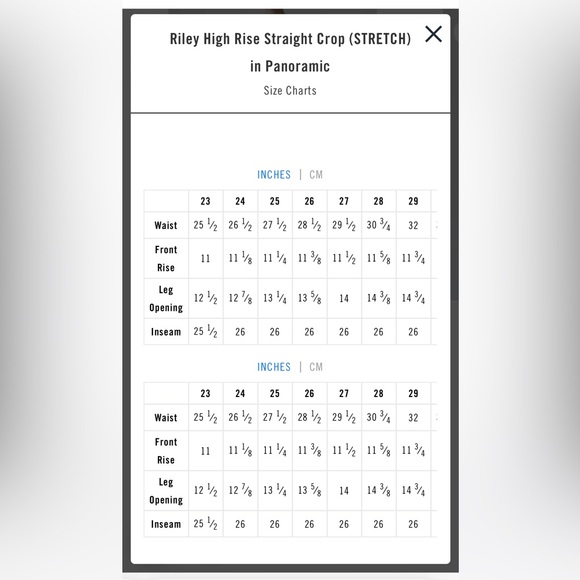 Agolde Riley High Rise Straight Crop in Panoramic - Picture 7 of 7